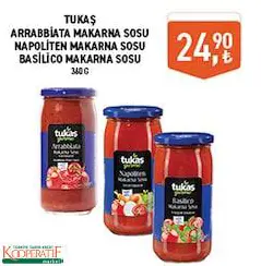 TUKAŞ MAKARNA SOSU ÇEŞİTLERİ 360 G TUKAŞ MAKARNA SOSU ÇEŞİTLERİ 360 G